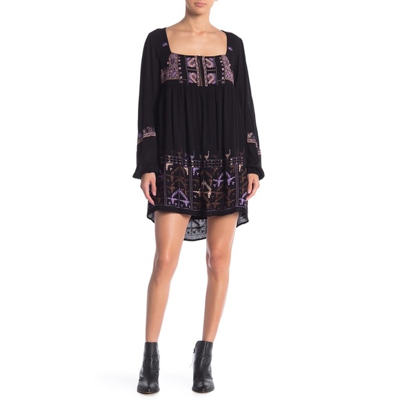 Free People Dresses & Skirts - Free People Rhiannon Embroidered Dress